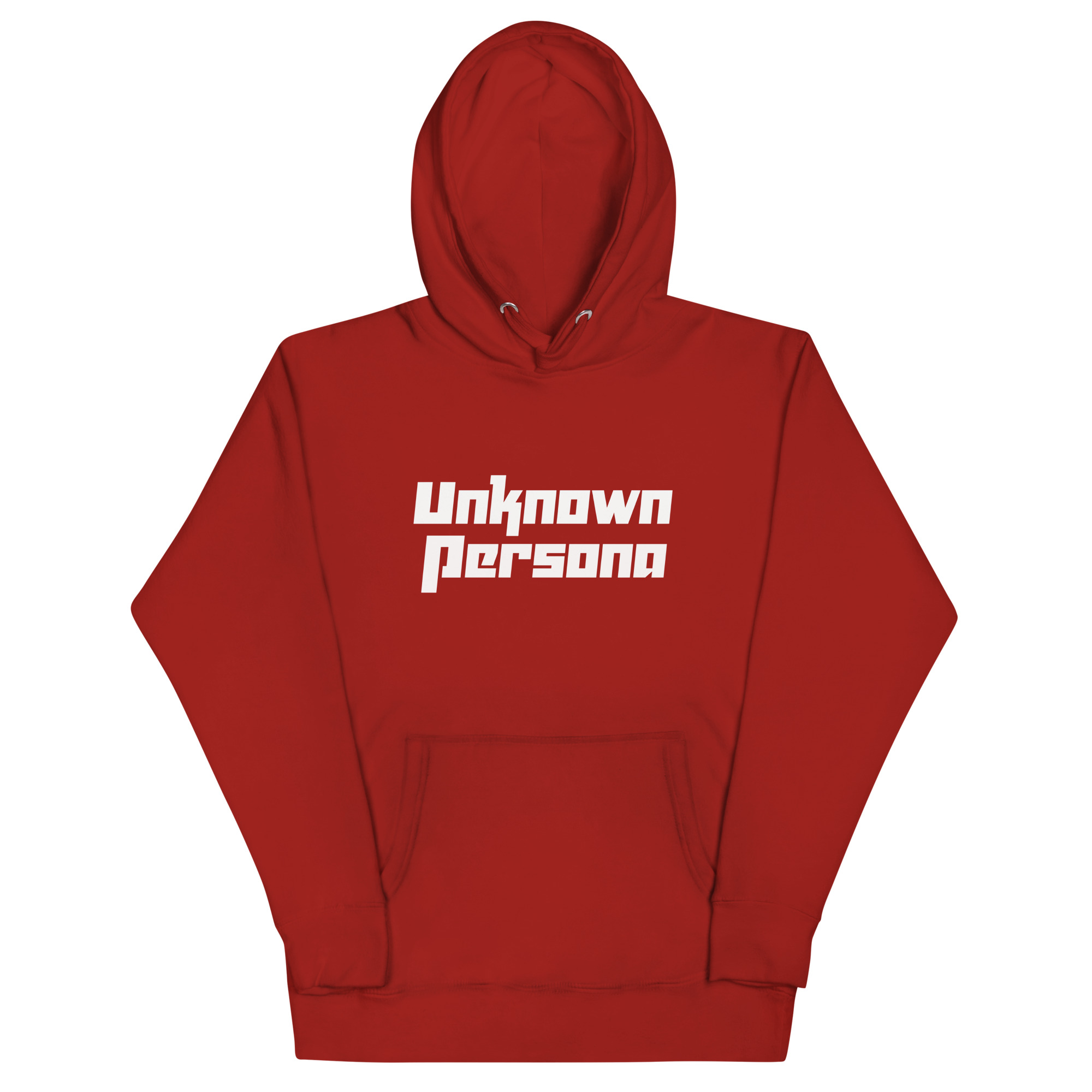 Unknown Persona | Unisex Hoodie - White Logo - Image 3