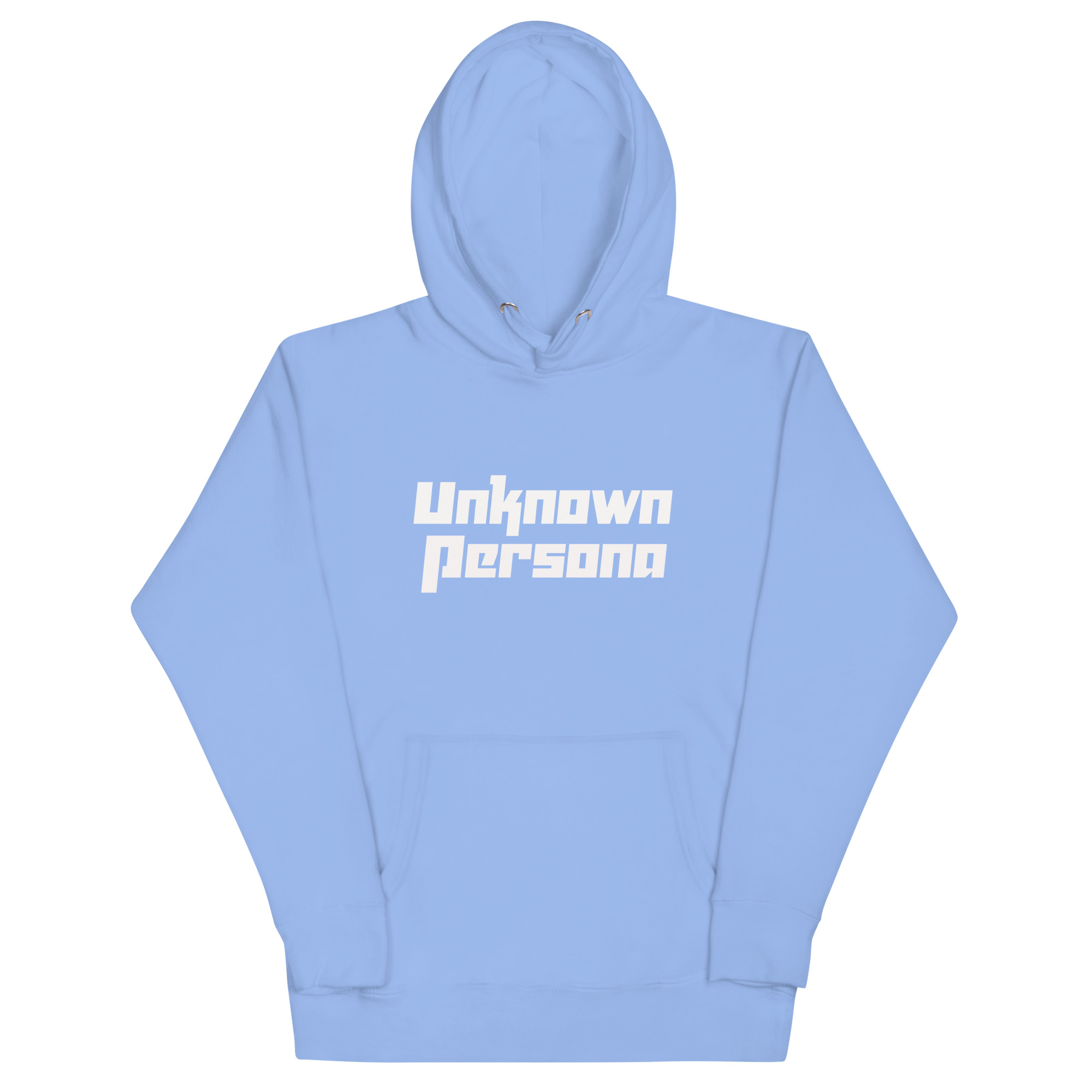 Unknown Persona | Unisex Hoodie - White Logo - Image 4