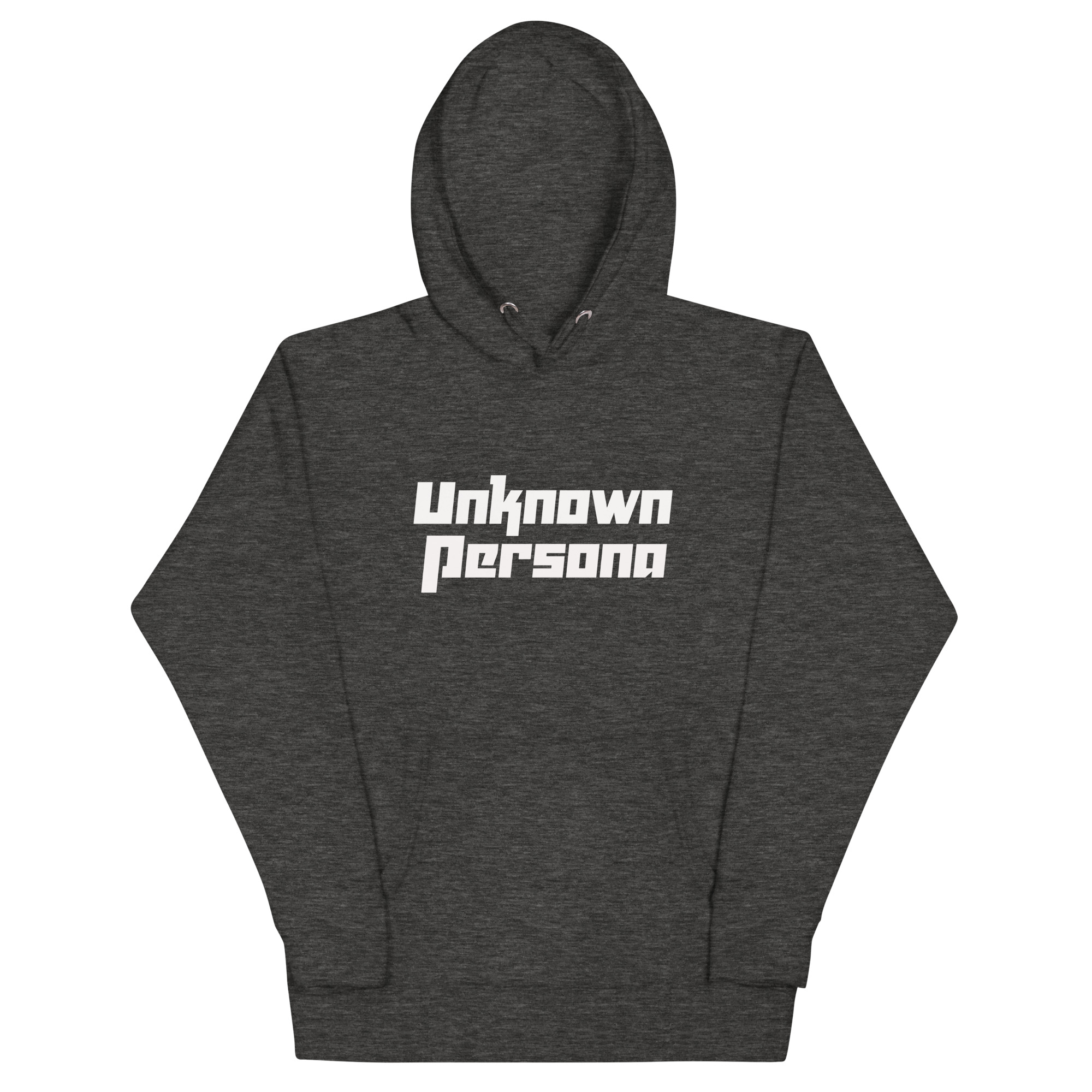 Unknown Persona | Unisex Hoodie - White Logo - Image 5