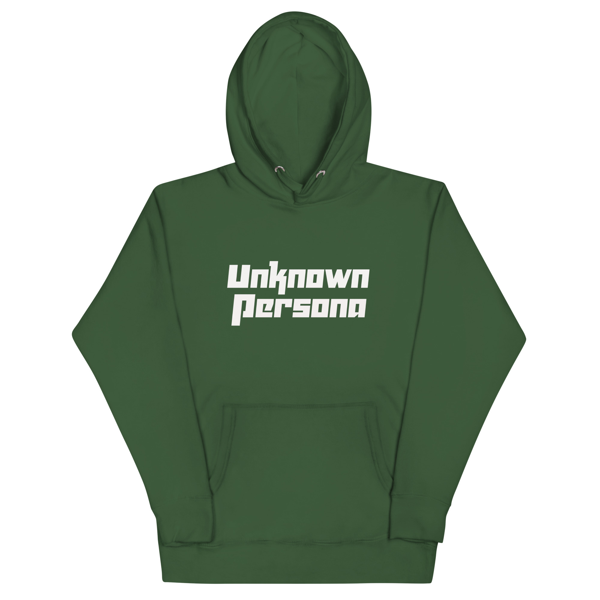 Unknown Persona | Unisex Hoodie - White Logo - Image 7