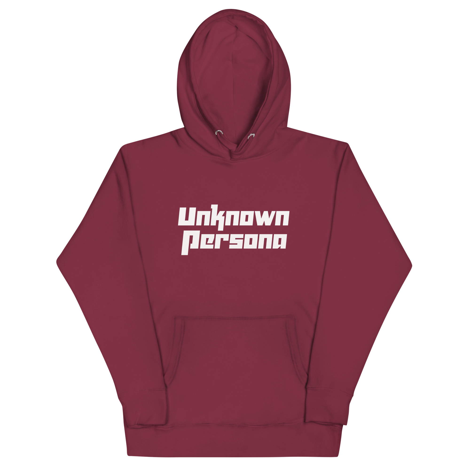 Unknown Persona | Unisex Hoodie - White Logo - Image 9